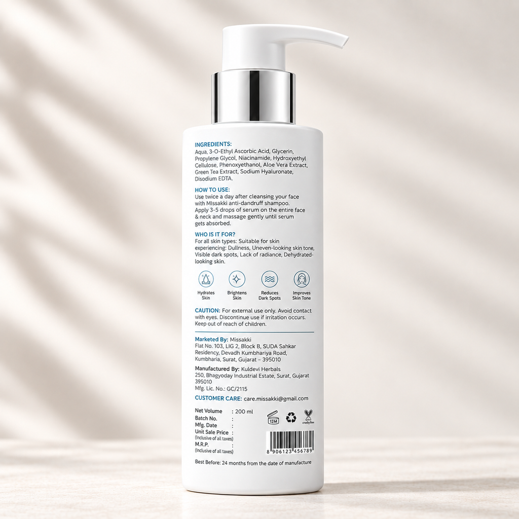 MISSAKKI - ANTI DANDRUFF SHAMPOO