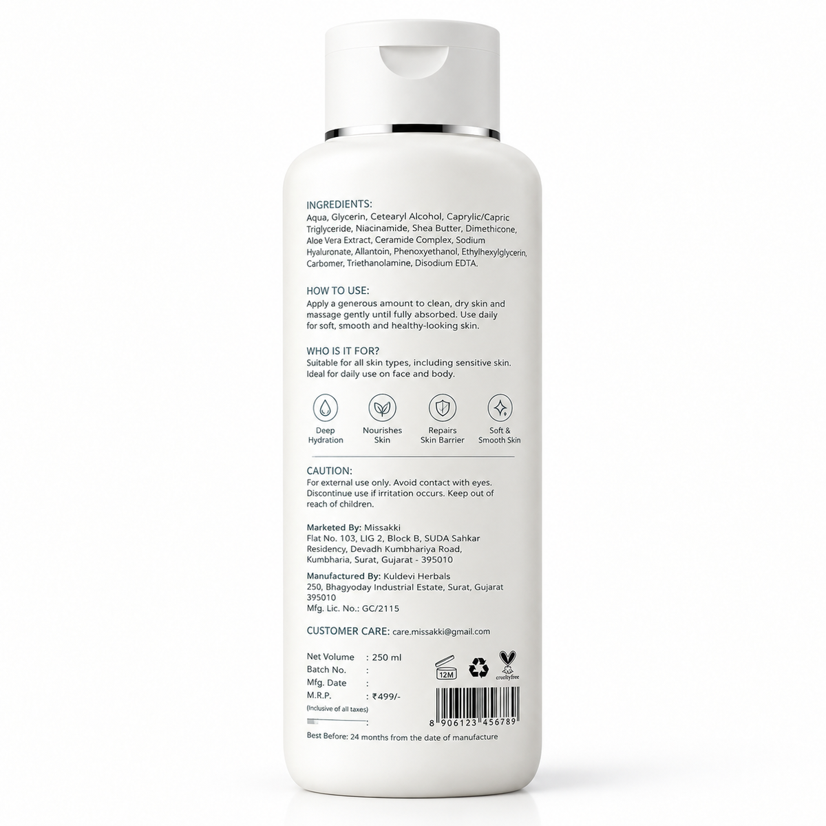 MISSAKKI - BODY LOTION